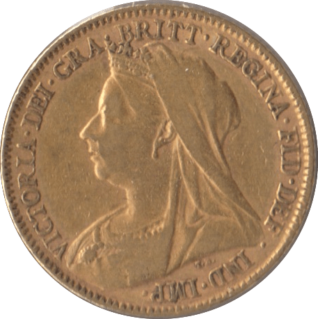 1894 GOLD HALF SOVEREIGN ( GVF ) 3 - Half Sovereign - Cambridgeshire Coins