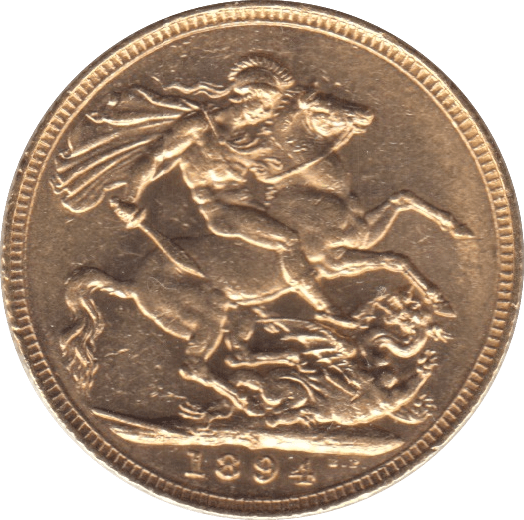 1894 GOLD SOVEREIGN ( EF ) - Sovereign - Cambridgeshire Coins