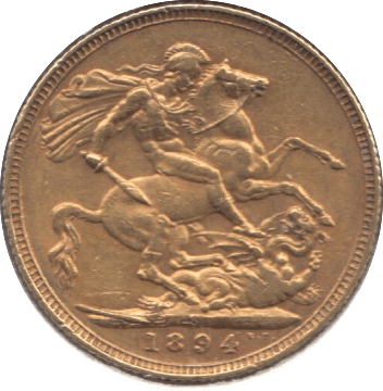 1894 GOLD SOVEREIGN ( GVF ) - Sovereign - Cambridgeshire Coins