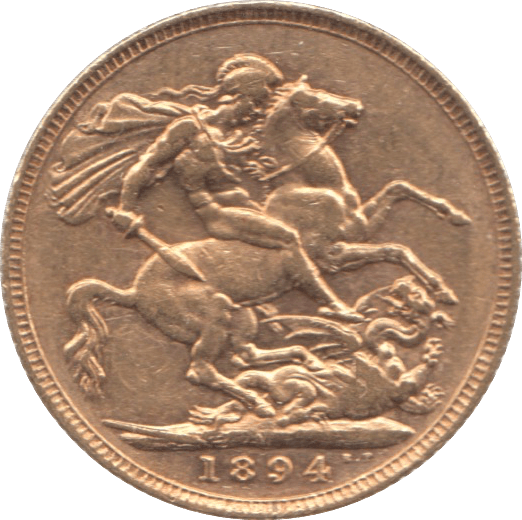 1894 GOLD SOVEREIGN MELBOURN MINT ( EF ) - Sovereign - Cambridgeshire Coins