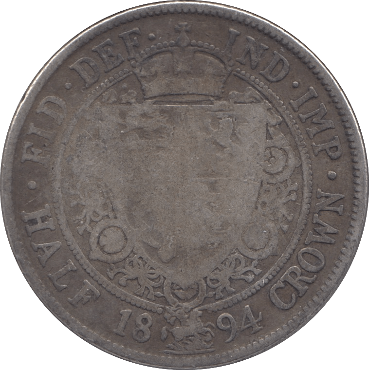 1894 HALFCROWN ( FAIR ) - Halfcrown - Cambridgeshire Coins