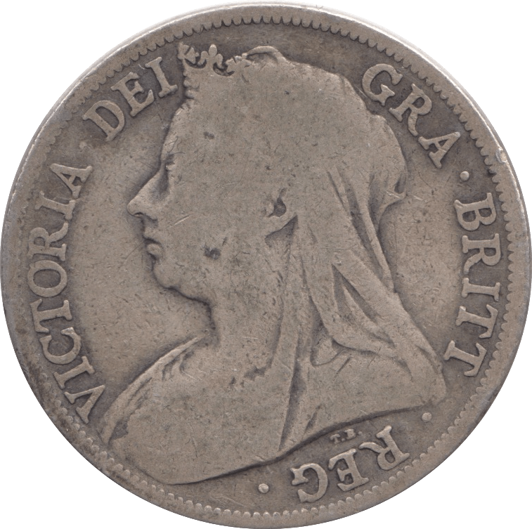1894 HALFCROWN ( FINE ) 11 - Halfcrown - Cambridgeshire Coins