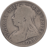 1894 HALFCROWN ( FINE ) 11 - Halfcrown - Cambridgeshire Coins