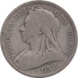 1894 HALFCROWN ( FINE ) - Halfcrown - Cambridgeshire Coins