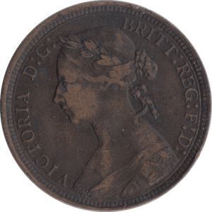 1894 HALFPENNY ( FINE ) - Halfpenny - Cambridgeshire Coins