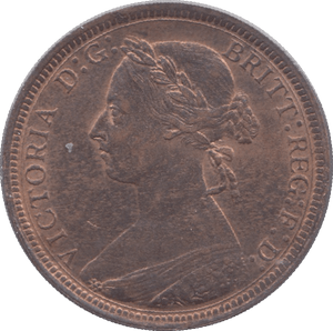 1894 HALFPENNY ( UNC ) - Halfpenny - Cambridgeshire Coins