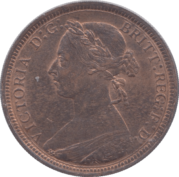1894 HALFPENNY ( UNC ) - Halfpenny - Cambridgeshire Coins