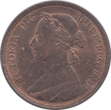 1894 HALFPENNY ( UNC ) - Halfpenny - Cambridgeshire Coins