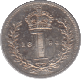 1894 MAUNDY ONE PENNY ( UNC ) - Maundy Coins - Cambridgeshire Coins