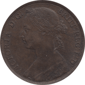 1894 PENNY 1 ( EF ) 11 - Penny - Cambridgeshire Coins