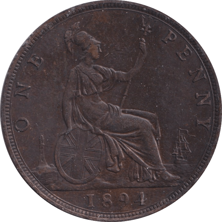 1894 PENNY ( EF ) - Penny - Cambridgeshire Coins