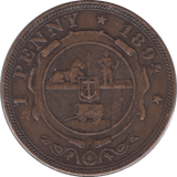 1894 PENNY SOUTH AFRICA - WORLD COINS - Cambridgeshire Coins