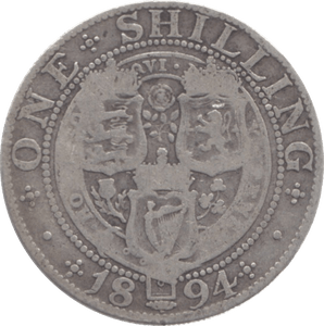 1894 SHILLING ( NF ) 13 - Shilling - Cambridgeshire Coins