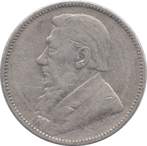 1894 SILVER 1 SHILLING SOUTH AFRICA - SILVER WORLD COINS - Cambridgeshire Coins