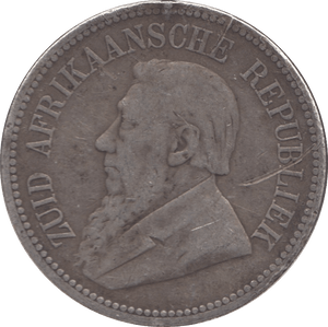 1894 SILVER 2 1/2 SHILLINGS SOUTH AFRICA - SILVER WORLD COINS - Cambridgeshire Coins