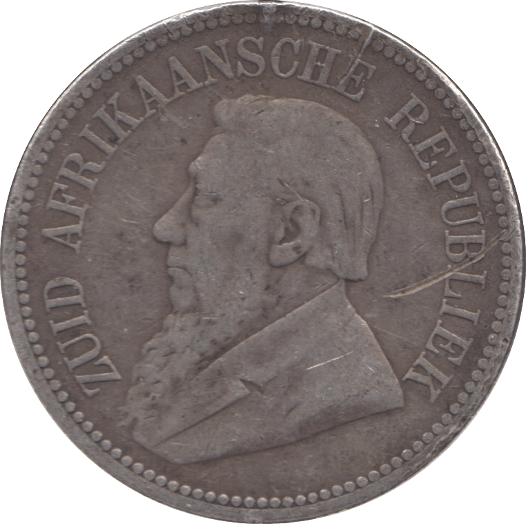 1894 SILVER 2 1/2 SHILLINGS SOUTH AFRICA - SILVER WORLD COINS - Cambridgeshire Coins