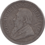 1894 SILVER 2 1/2 SHILLINGS SOUTH AFRICA - SILVER WORLD COINS - Cambridgeshire Coins