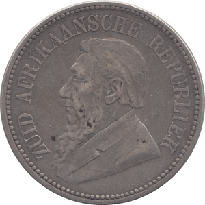 1894 SILVER 2 1/2 SHILLINGS SOUTH AFRICA - SILVER WORLD COINS - Cambridgeshire Coins