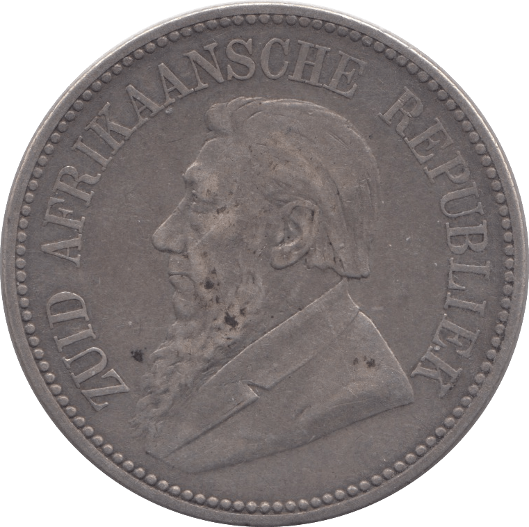 1894 SILVER 2 1/2 SHILLINGS SOUTH AFRICA - SILVER WORLD COINS - Cambridgeshire Coins