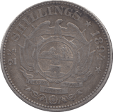 1894 SILVER 2 1/2 SHILLINGS SOUTH AFRICA - SILVER WORLD COINS - Cambridgeshire Coins