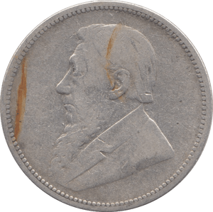1894 SILVER 2 SHILLING SOUTH AFRICA - SILVER WORLD COINS - Cambridgeshire Coins
