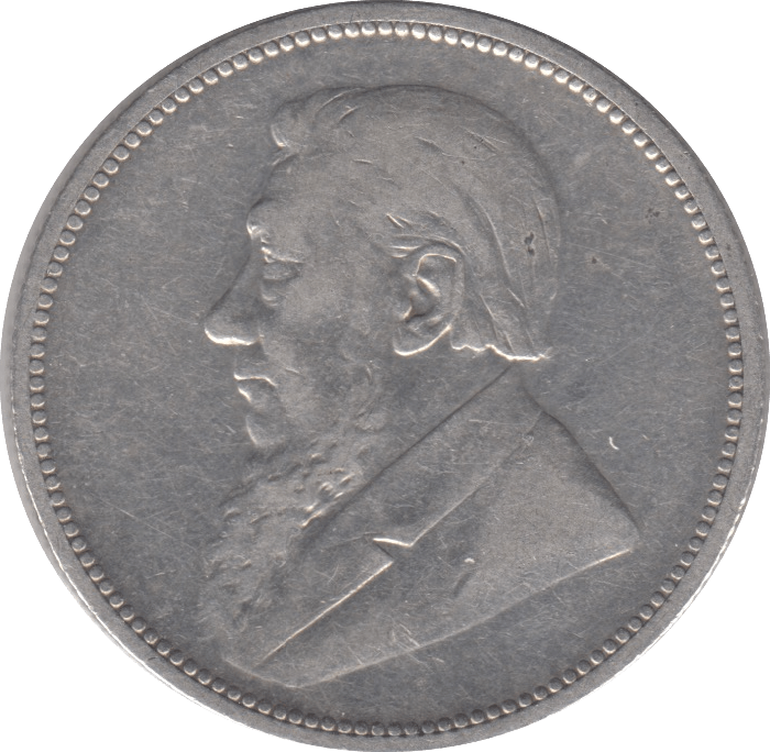 1894 SILVER 2 SHILLINGS SOUTH AFRICA - SILVER WORLD COINS - Cambridgeshire Coins