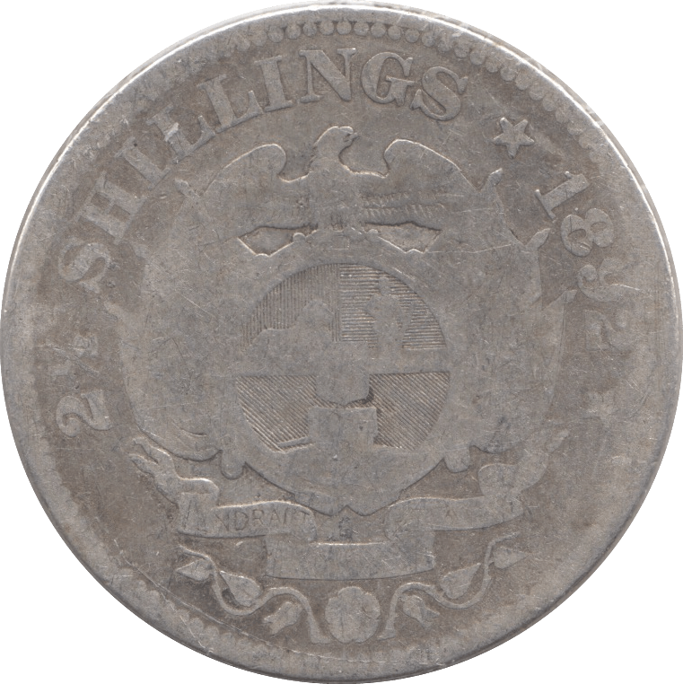 1894 SILVER HALFCROWN SOUTH AFRICA - SILVER WORLD COINS - Cambridgeshire Coins