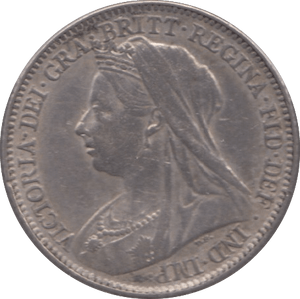 1894 SIXPENCE ( GVF ) - Sixpence - Cambridgeshire Coins