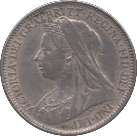 1894 SIXPENCE ( GVF ) - Sixpence - Cambridgeshire Coins