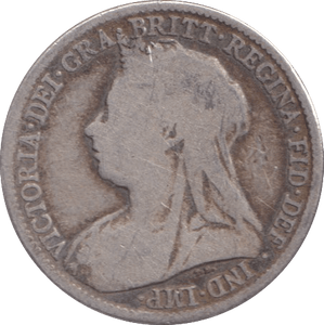 1894 SIXPENCE ( NF ) - Sixpence - Cambridgeshire Coins