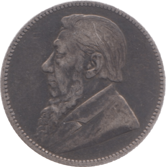 1894 SOUTH AFRICA SILVER ONE SHILLING - SILVER WORLD COINS - Cambridgeshire Coins