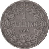 1894 SOUTH AFRICA SILVER ONE SHILLING - SILVER WORLD COINS - Cambridgeshire Coins