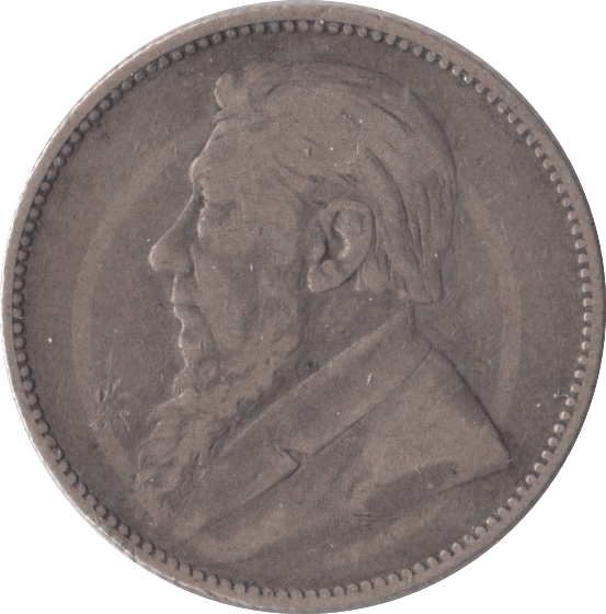 1894 SOUTH AFRICA SILVER ONE SHILLING - SILVER WORLD COINS - Cambridgeshire Coins