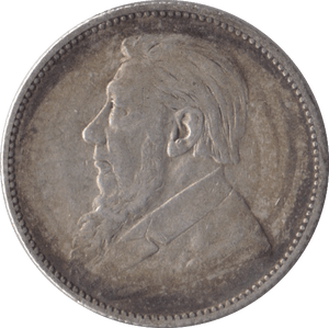 1894 SOUTH AFRICA SILVER ONE SHILLING - SILVER WORLD COINS - Cambridgeshire Coins
