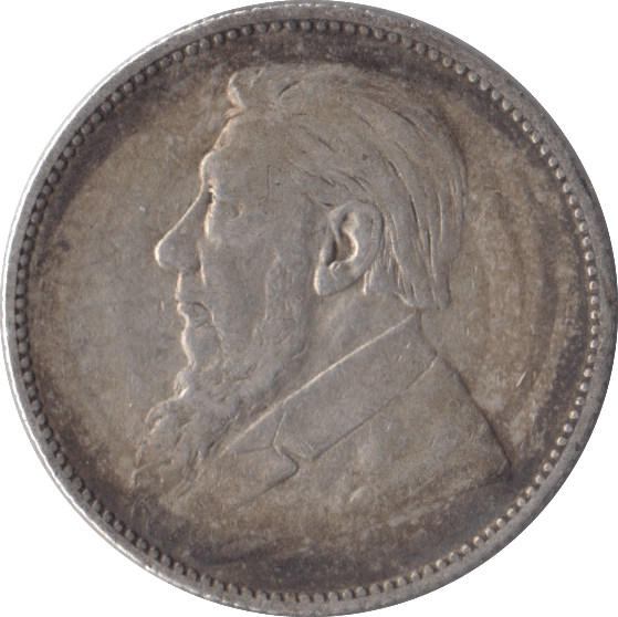 1894 SOUTH AFRICA SILVER ONE SHILLING - SILVER WORLD COINS - Cambridgeshire Coins