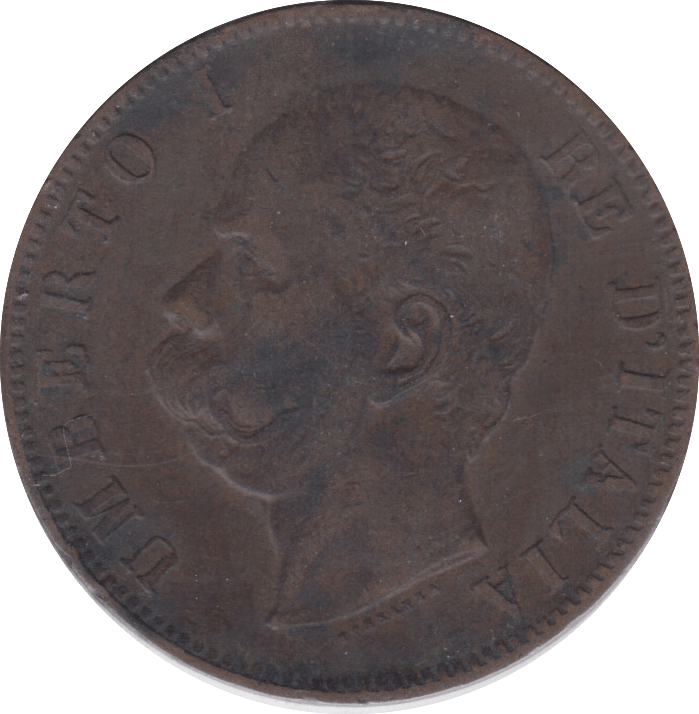 1895 10 CENTESIMI ITALY - WORLD COINS - Cambridgeshire Coins