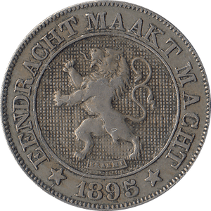 1895 10 CENTIMES BELGIUM - WORLD COINS - Cambridgeshire Coins