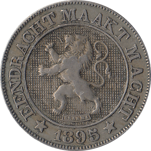 1895 10 CENTIMES BELGIUM - WORLD COINS - Cambridgeshire Coins