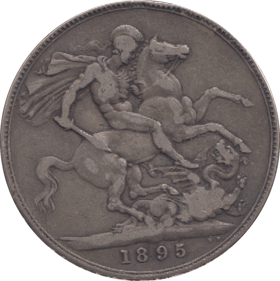 1895 CROWN ( FINE ) 10 - Crown - Cambridgeshire Coins