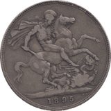 1895 CROWN ( FINE ) 10 - Crown - Cambridgeshire Coins