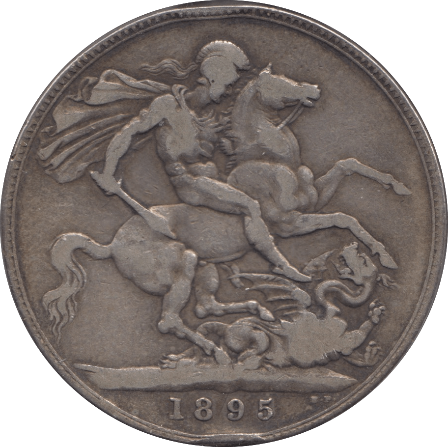 1895 CROWN ( FINE ) 12 - Crown - Cambridgeshire Coins