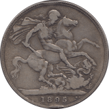 1895 CROWN ( FINE ) 12 - Crown - Cambridgeshire Coins