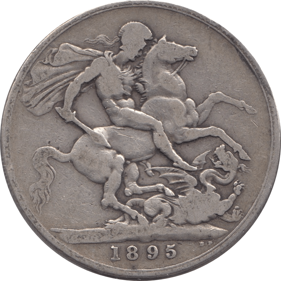 1895 CROWN ( FINE ) 2 - Crown - Cambridgeshire Coins