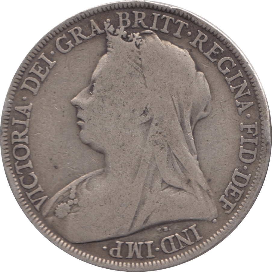 1895 CROWN ( FINE ) 2 - Crown - Cambridgeshire Coins