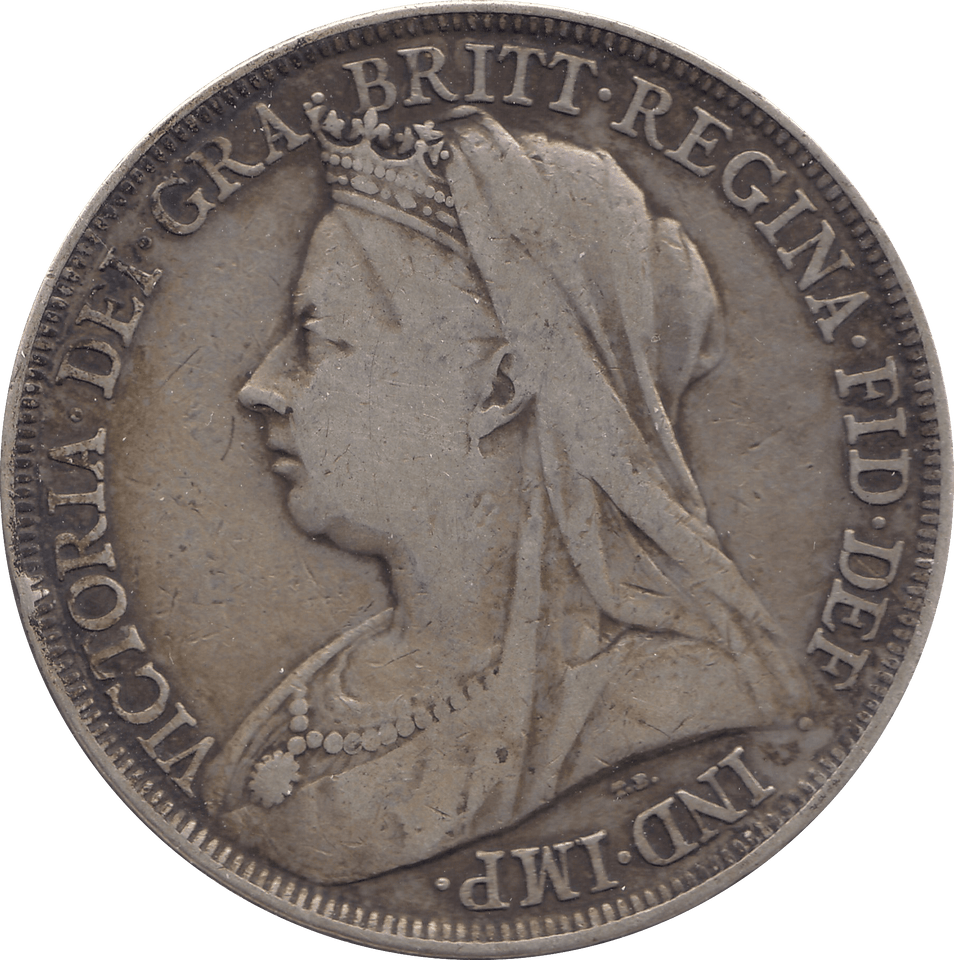 1895 CROWN ( FINE ) LIX 7 - Crown - Cambridgeshire Coins