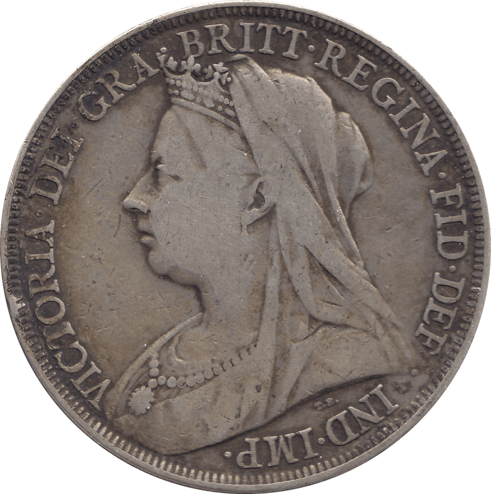 1895 CROWN ( FINE ) LIX 7 - Crown - Cambridgeshire Coins