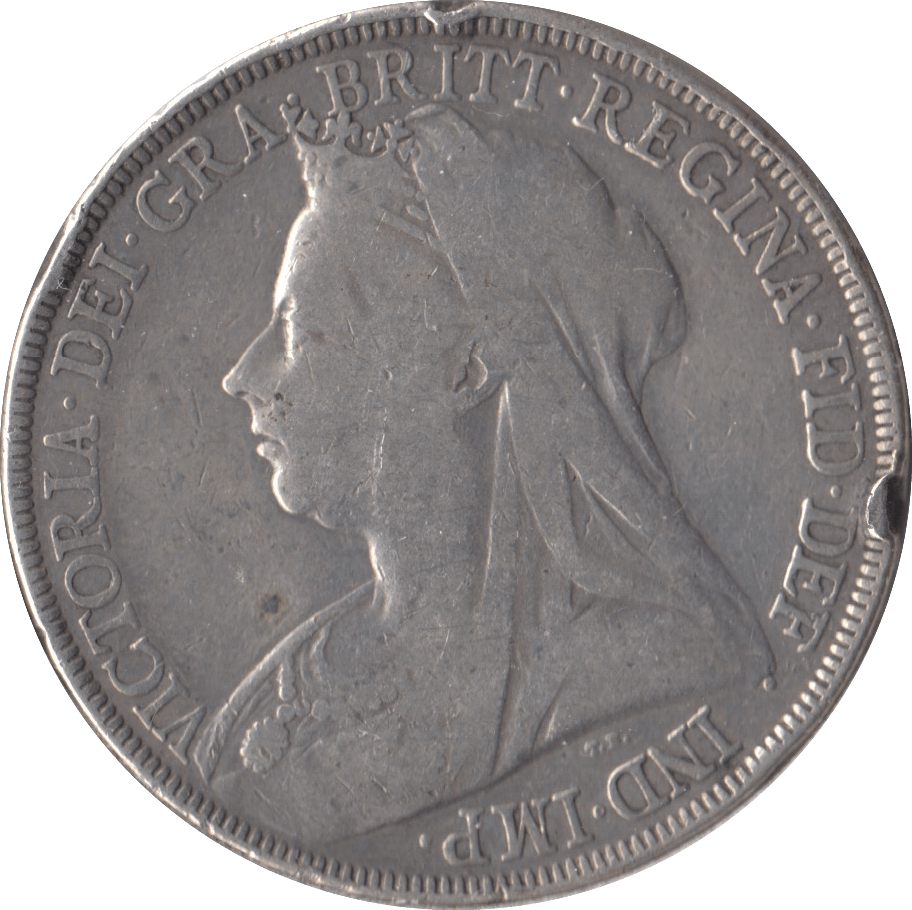 1895 CROWN ( FINE ) LVIII - Crown - Cambridgeshire Coins