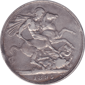 1895 CROWN ( GF ) LIX B - Crown - Cambridgeshire Coins