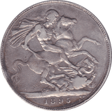 1895 CROWN ( GF ) LIX B - Crown - Cambridgeshire Coins