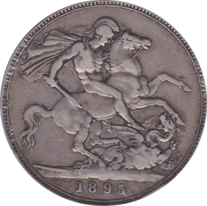 1895 CROWN ( GF ) LIX - Crown - Cambridgeshire Coins